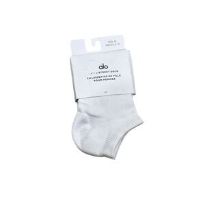 ALO Yoga Everyday logo-print stretch-woven sock